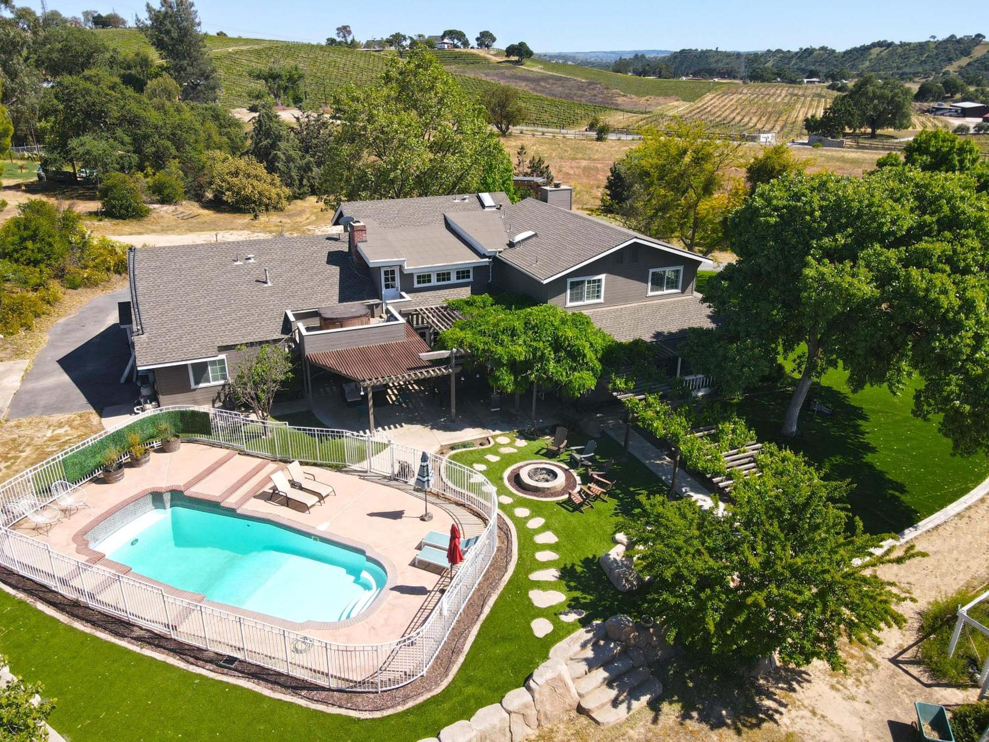 The Vineyard Farmhouse Villa El Paso de Robles Exterior foto